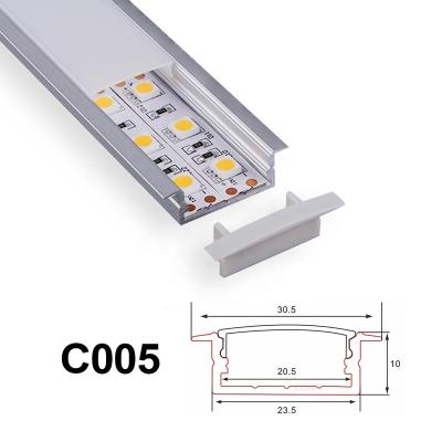 China C005 LED Strip Light Led Recessed Aluminum Profile Channel for sale