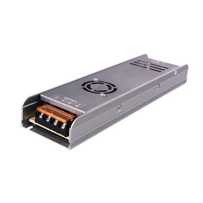 China CE RoHS 360w 24v ip20 cctv power supply box 180-265V AC 15A China Shenzhen Slim Narrow Slim 2 years for sale