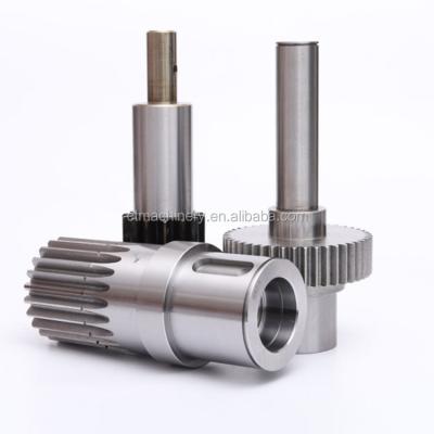 China Differential Shaft Spline Shaft Small Pinion Factory Tail Gear Gear for sale