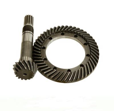 China Transmission Gearbox Forging Gears Bevel Helical Crown And Pinion for sale