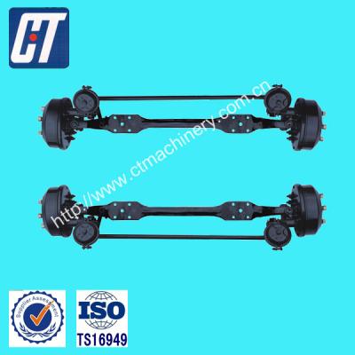 China Trailer Front Wheel Steering Drive Axle 2200kgs for sale