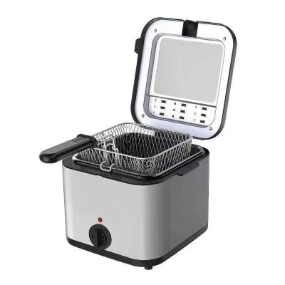 China Hot Use High Quality Single Electric Home Electric Deep Fryer Protection Overheating Deep Fryer for sale