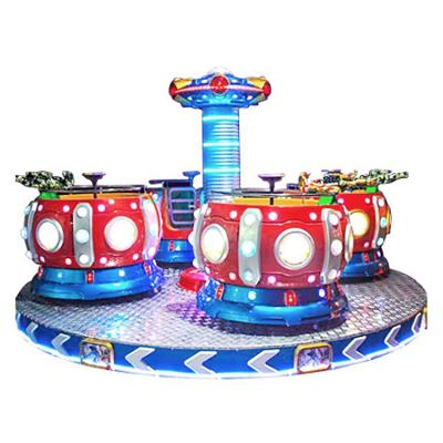 China Space Commercial Outdoor Amusement Park Plastic Children's Supermarket Playground Electric Coin Swing Machine for sale