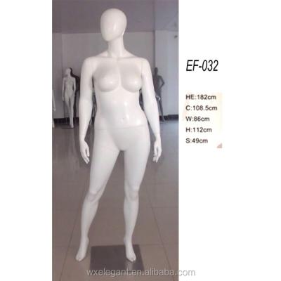 China Plus size 2017 fashion display position large breast female mannequin and butt mannequin big sale for sale