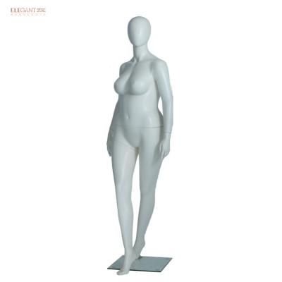 China Plus size 2017 fashion display stand plus size mannequin female and fat female mannequin sale for sale