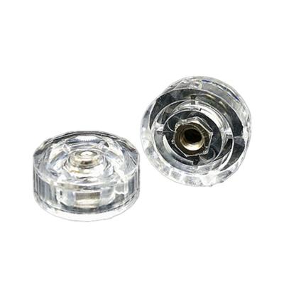 China M4 Locking Wire Tightened Mother's Plugged Transparent Copper Iron Nut Decorative Encapsulated Screw Cover Hand Nut for sale