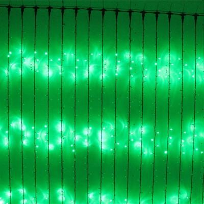 China 110V LANDSCAPE Black Wire Led Curtain Lights With 900leds for sale