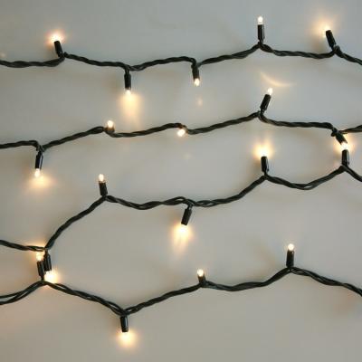 China Christmas LED Outdoor Waterproof Rubber String IP67 Holiday Lights Cable IP65 Electric Fairy Lights for sale