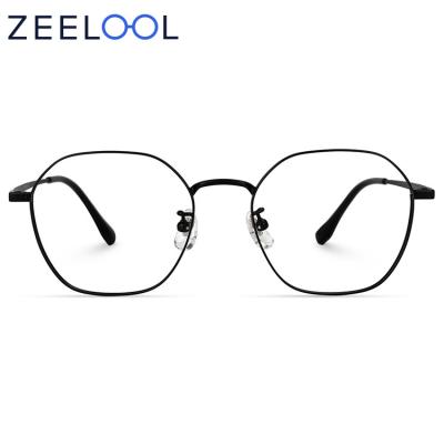 China Zeelool Round Eyeglasses Eyeglasses Eyeglasses Frame Japan Titanium Eyewear Titanium Eyewear Glasses Frames for sale