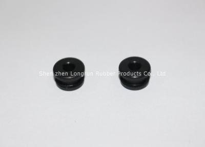 China Tomadas de borracha pequenas pretas e ilhós de NBR 10MM OD personalizado à venda