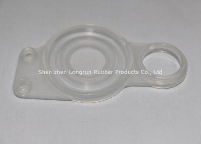 Cina Chiare rondelle di sigillamento della membrana del silicone di gomma con forza ad alta resistenza in vendita