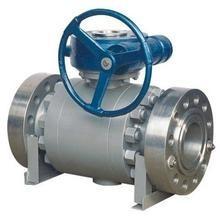 China API Forged Steel Trunnion Mounted Ball Valve Float High Pressure Big Size for sale