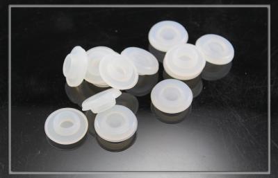 China contact lens silicone rubber stopper 20mm , customized molded for sale