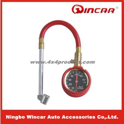 China Heavy Duty Dial Tire Gauge/Car Tyre Deflator with Hose for WH36 for sale