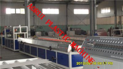 China Double Screw Plastic Extrusion Line , Extruded Plastic Profiles for sale