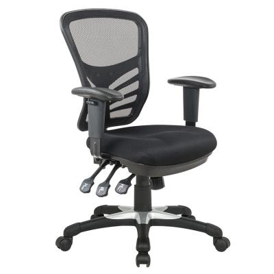 China Staff Adjustable Back Mid Swivel Adjustable Mesh Meeting Computer Office Office Rotating (Height) Ergonomic Chair FL0402 for sale