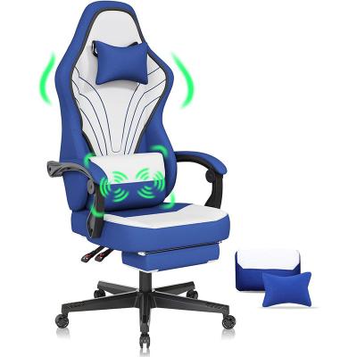 China Wholesale Ergonomic Back Support Cooling PC Racing Gaming Chair With Footrest for sale