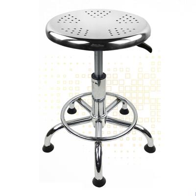 China (Height) Adjustable ESD Lab Desk Sneaks Anti-Static Cleanroom Stainless Steel Chair for sale