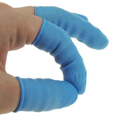 China 100PCS/BAG ESD Latex Anti-Slip Finger Cradles Plastic Finger Covers CR0459 for sale