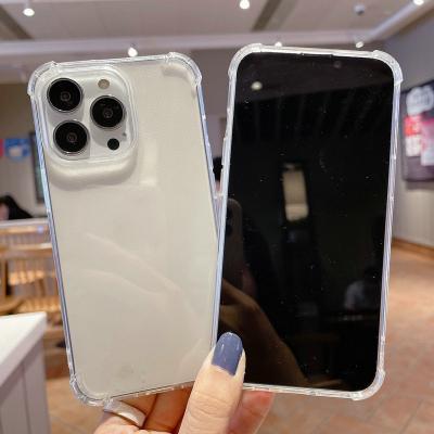 China Wholesale Hot Selling Soft Shockproof Shockproof Tpu Cover Mobile Cases For Iphone 11 12 13 14 Mini Pro Max Phone Case Covers for sale