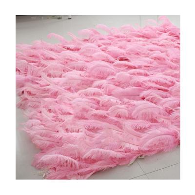 China Wedding Elegant and Beautiful Luxurious Feather Wall Decorative Flower Feather Floral Decoration for Party for sale