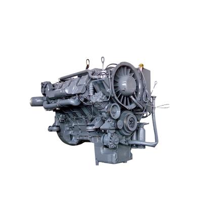 China 230-410kw Turbocahrged Deutz 12 Cylinder Air Cooled Diesel Engine BF12L513C for sale