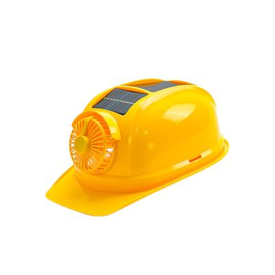 China Breathable Outdoor Protective Construction Site Sunscreen Labor Safety Helmet Fan Mechanism TF01 for sale