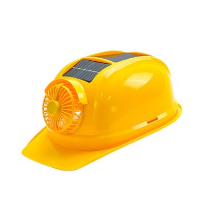 China ABS Construction Shell Intelligent Safety Protective Helmet Fan Cooled Helmet TF01 Air Cooling for sale