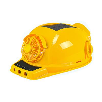 China High Strength Anti Super Four Fans Protective Helmet With Cooling Pad Msa Hard Hat For Construction BF04 for sale