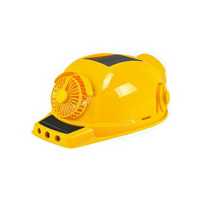 China Wireless Calling Listening Music Four Fans ABS Material Miners Vented Hard Hat Cooler LF04 for sale