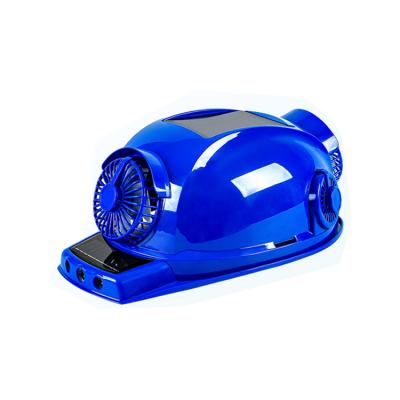 China Solar Power Four Fan Construction Iron Worker Mining Safety Hard Hat Industrial Smart Helmet HF04 Open for sale