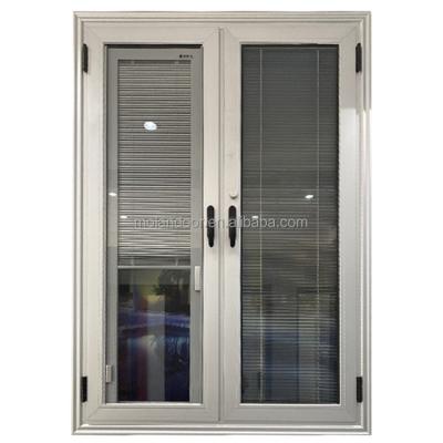 China Aluminum Shutter Window Screen Factory Price Folding Manual Casement Shutters for sale