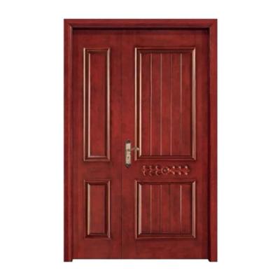 China China factory manufacture entry door main entrances waterproof rosewood wooden door for villa house for sale