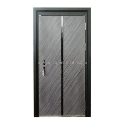 China Low MOQ Turkey factory price waterproof style security steel door/single steel door for sale