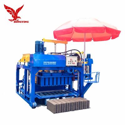 China Mobile Brick Building Machine Concrete Block Paver Brick Making Machine for sale