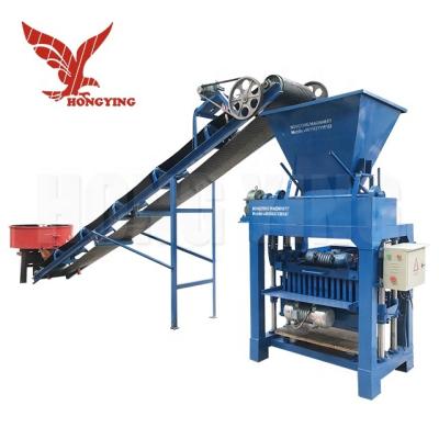 China Concrete Semi Automatic Brick Machine Hollow Blocks Machine for sale