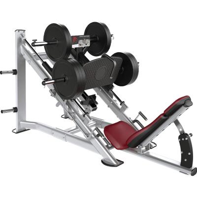 China Commercial Use Plated Loaded American Commercial Gym Strength Equipment ASJ-M601 Linear Leg Press for sale