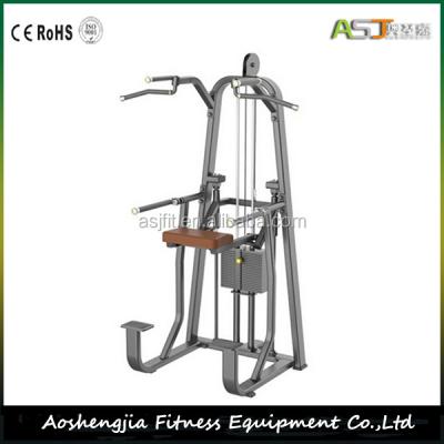 China Exercise equipment/ASJ-S808 Dip& Chin Assist Fitness Center Gym Cable Machine/Body Fit for sale