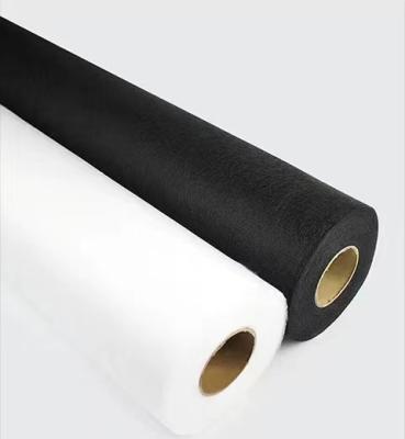 China Freudenberg Adhesive Gum Stay Interlining Nonwoven Fabric Fusible Interlining for sale