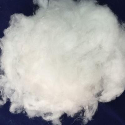 China Customized 15d 64mm Organic Recycled Staple Fiber Polyester Fiber Anti-pilling Fill for sale