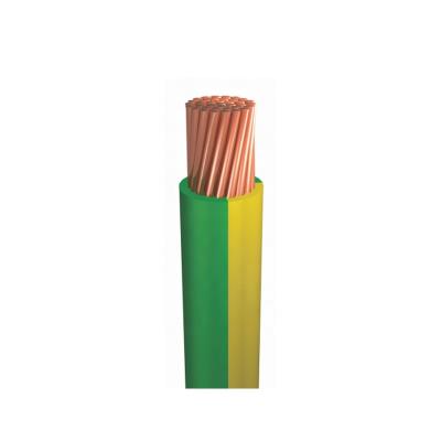 China Housing Construction Wire 2.5mm 4mm 6mm 10mm16mm PVC Electric Power Copper Ground Cable 25mm for sale