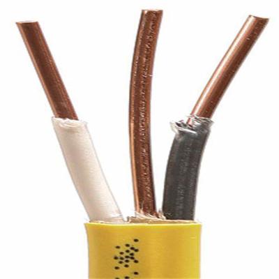 China High Heat Water Resistant Hebei Huatong Product Mutil Copper Core With Bare Ground Wire Used For Home 12/2AWG for sale