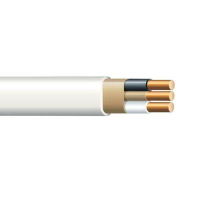 China Easier pulling resulting in easier installation Easier pulling Resulting in easier installation Type NM-B 14/2AWG white nonmetallic sheathed cable for sale