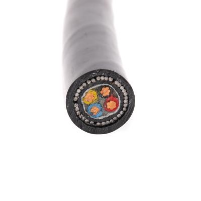 China XLPE Insulation Underground 4 Core 50mm2 70mm2 YJV Underground Copper Underground Power Cable for sale