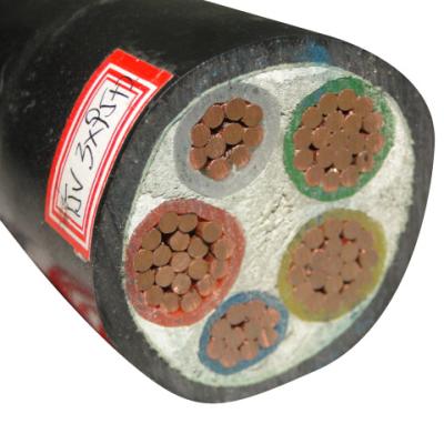 China 0.6/1KV Copper Conductor XLPE Insulation PVC Jacket Underground Underground Power Cable for sale