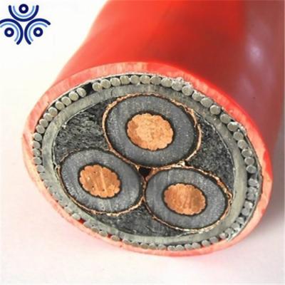 China Underground Armor 11kv 3 Core 300mm2 Underground xlpe Insulated High Voltage Cable for sale