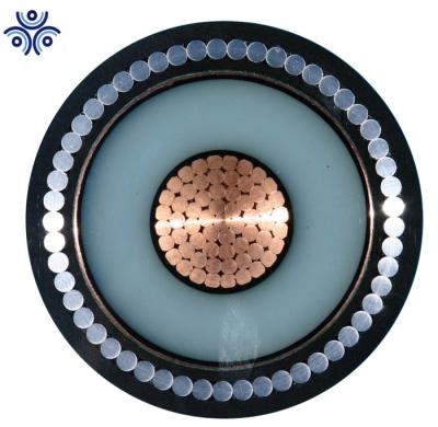 China Underground underground single core xlpe insulated armored power cables 500mm2 25kv power cable xlpe power cable for sale