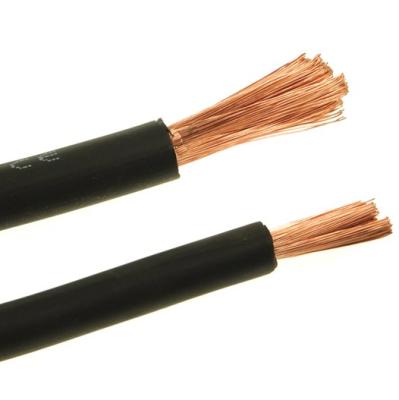 China Industrial Flexible Rubber Cable 70mm 16mm 25mm 35mm 50mm Copper Welding Conductor for sale