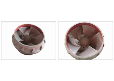 China Iron Mining Pump Semi Open High Chrome Impeller Anti Abrasive Long Life for sale