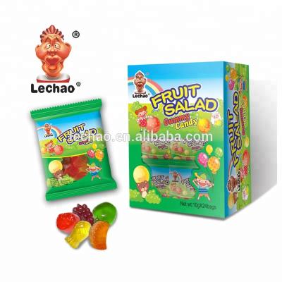 China Natural Fruit Shaped Gummy Candy Sweet Candy Toys Sour Candy Halal Te koop